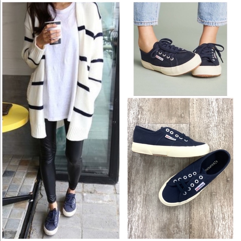 Superga Cotu trendy Navy sneakers